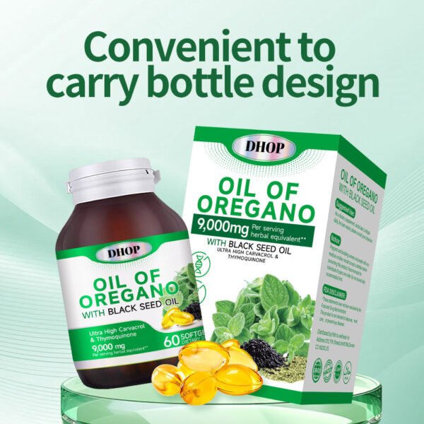 DHOP - Oregano Oil and Black Seed Capsules